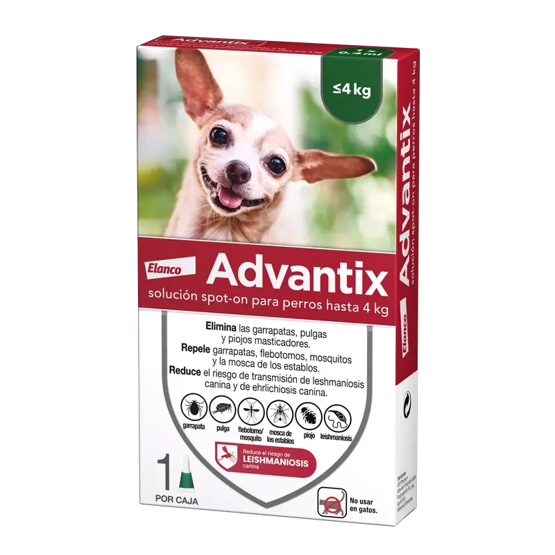 Advantix Mono-Pipette, 0,4 ml 0-4Kg