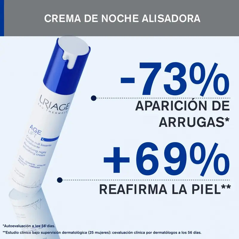 Uriage Age Lift Revitalisierende Anti-Falten-Nachtcreme 40 ml
