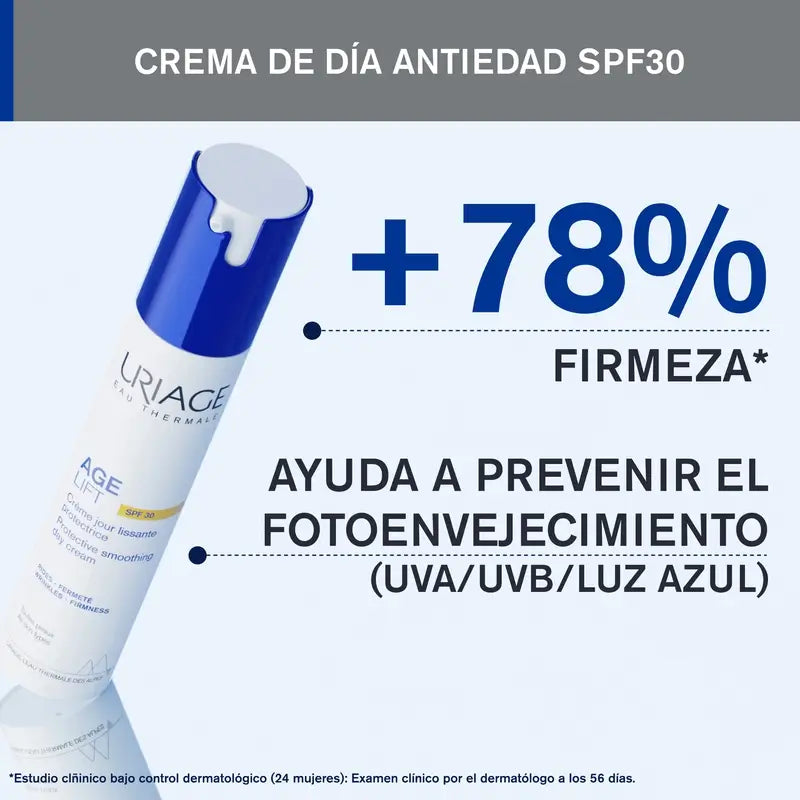 Uriage Age Lift Schützende Anti-Falten-Creme SPF 30+ 40 ml