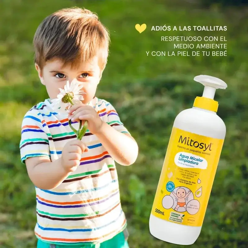 Mitosyl Baby Mizellenwasser ohne Spülung, 500 ml