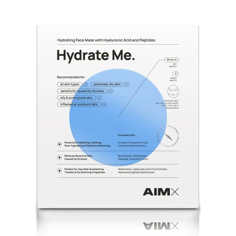 Aimx "Hydrate Me" Gesichtsmaske, 25 ml