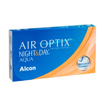 Air Optix Night&Day Aqua Spherical Monatskontaktlinsen, 6 Stück