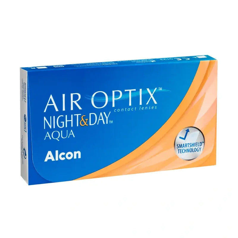 Air Optix Night&Day Aqua Spherical Monatskontaktlinsen, 6 Stück