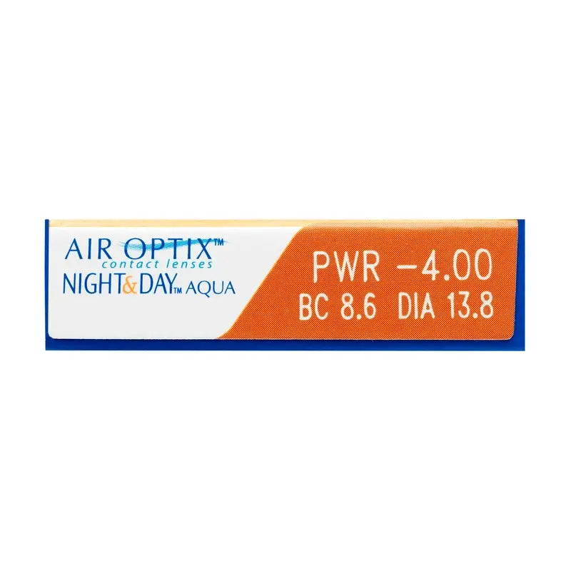 Air Optix Night&Day Aqua Spherical Monatskontaktlinsen, 6 Stück