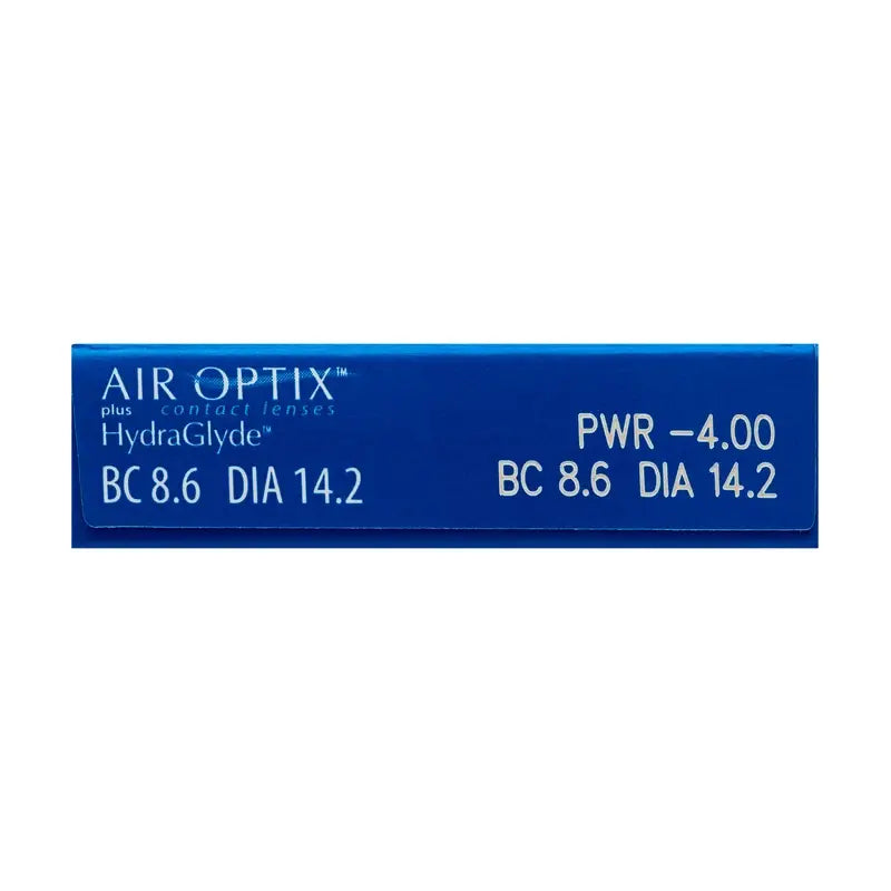 Air Optix Plus Hydraglade Monatliche sphärische Kontaktlinsen, 3 Stück