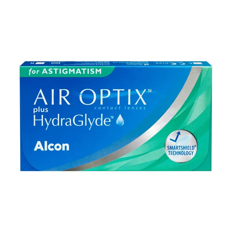 Air Optix Plus HydraGlyde Torische Monatslinsen, 6 Stück