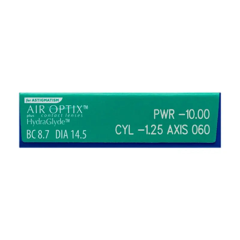 Air Optix Plus HydraGlyde Torische Monatslinsen, 6 Stück