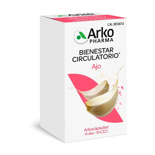 Arkopharma Arkocápsulas Knoblauch, 45 Kapseln