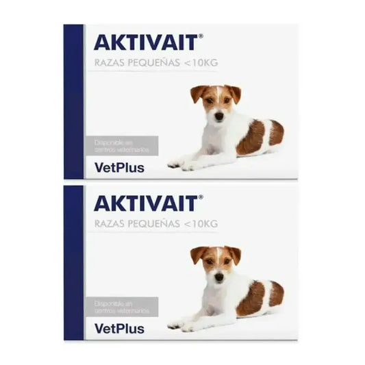 Aktivait Small Breed Dogs Blister, Packung 2 x 60 Tabletten