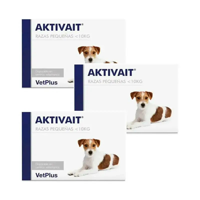 Aktivait Small Breed Dog Blister, Packung 3 x 60 Tabletten