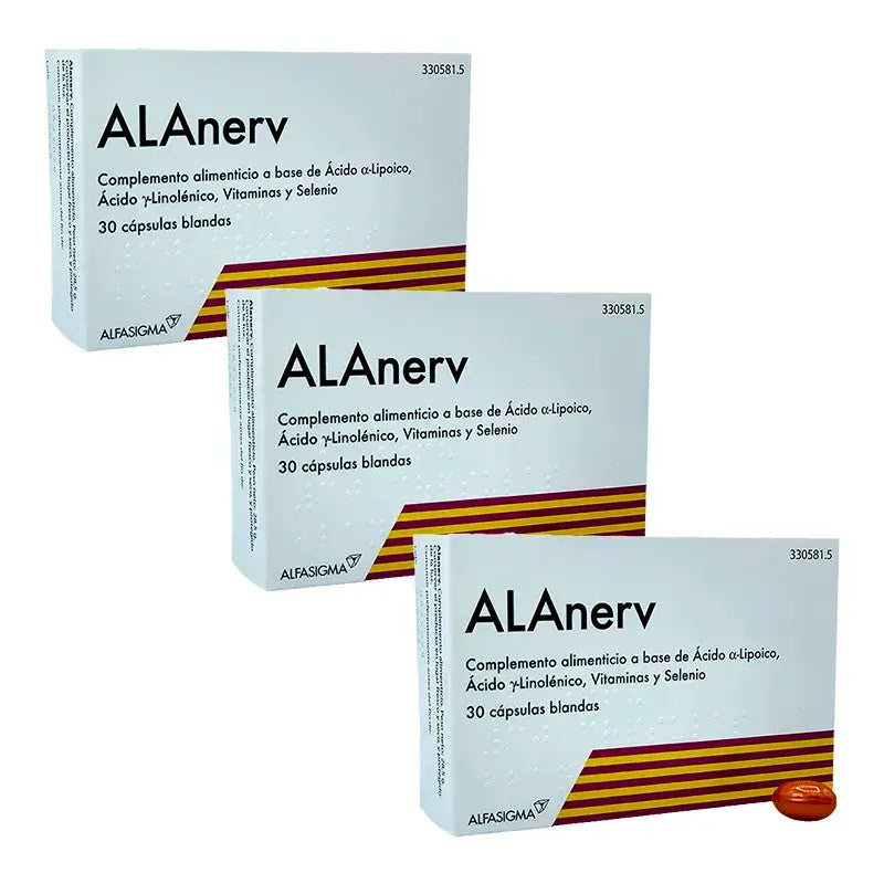 ALAnerv Pack 3 X 30 Weichkapseln