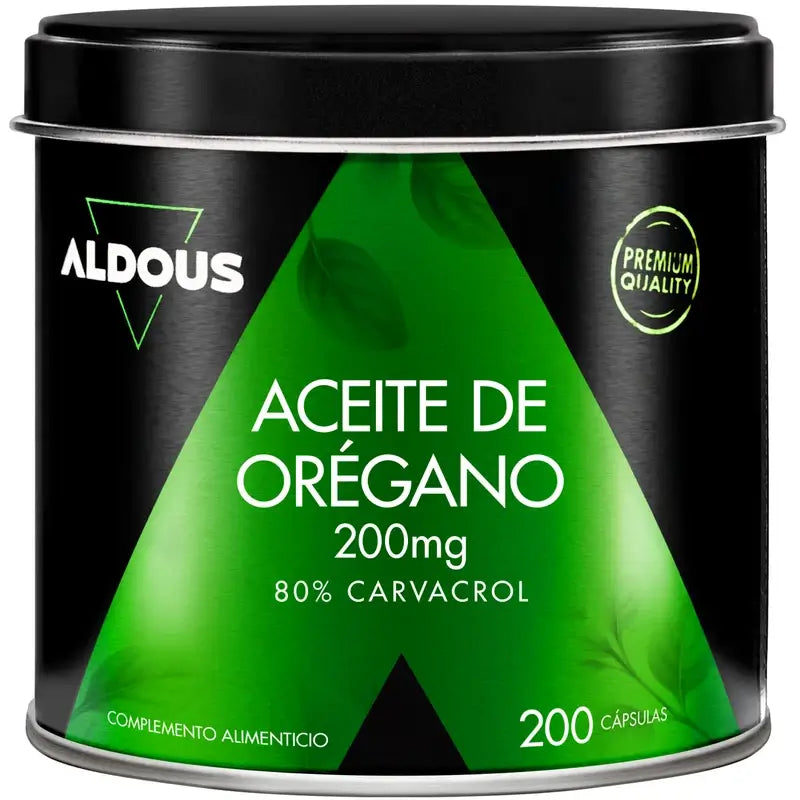 Aldous Bio Oregano Öl, 200 Perlen