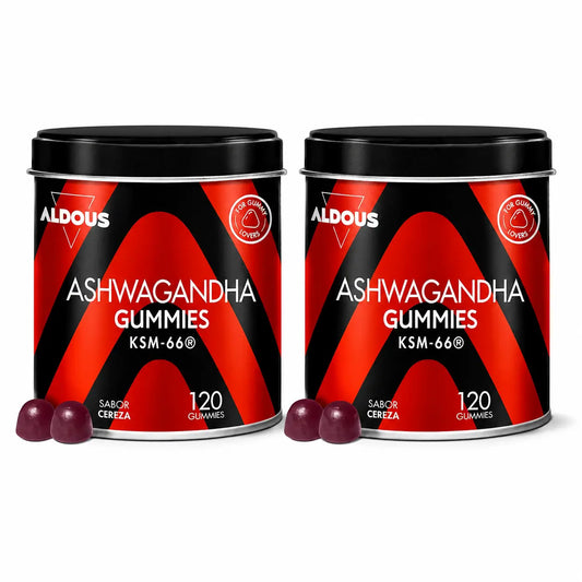 Aldous Bio Ashwagandha Ksm-66, 120 Gummis, Packung 2