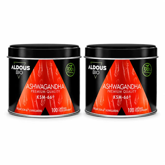 Aldous Bio Ashwagandha Ksm-66 Bio, 600 Mg, Packung 2