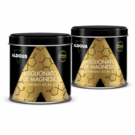 Aldous Bio Bisglycinat , 200 Kapseln , Packung 2