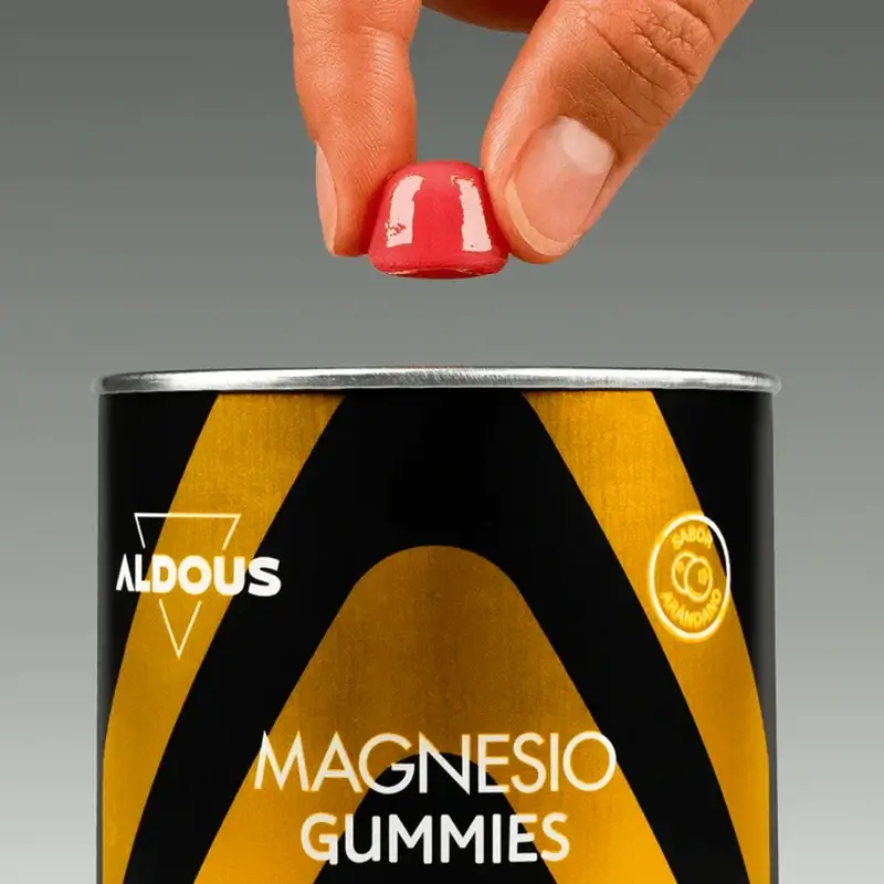 Aldous Bio-Magnesiumcitrat-Gummis, 120 Gummibärchen