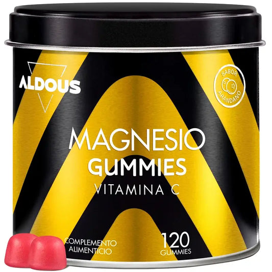 Aldous Bio-Magnesiumcitrat-Gummis, 120 Gummibärchen