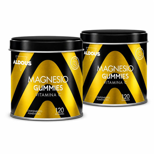 Aldous Bio Magnesium Citrat Gummibärchen, 120 Stück, Packung 2