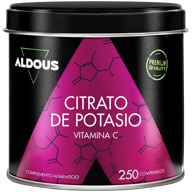 Aldous Bio-Kaliumcitrat, 250 Tabletten