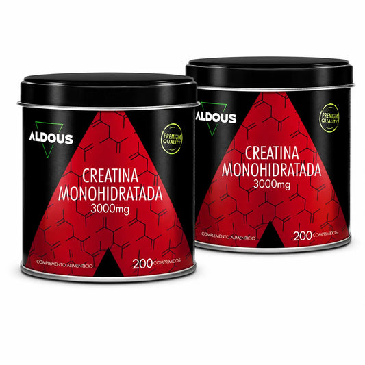 Aldous Bio Creatin Monohydrat , 200 Tabletten , Packung 2