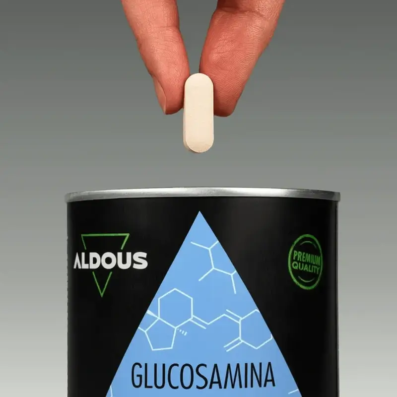 Aldous Bio Glucosamin, Chondroitin, Msm, Kollagen, Hyaluronsäure, Zink, Kalzium und Vitamin D3, 200 Tabletten