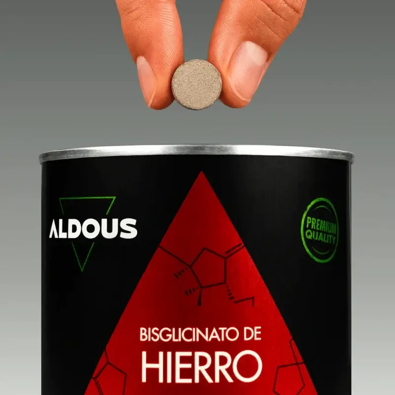 Aldous Bio Eisen Vitamin C, B12 & Folsäure , 200 Kapseln