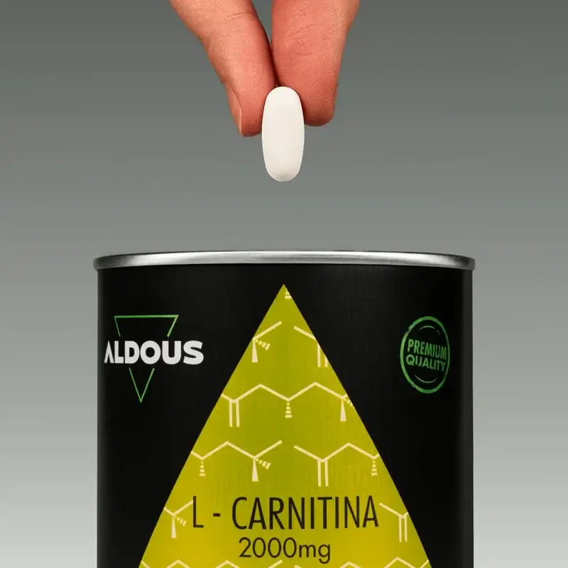 Aldous Bio Bio L Carnitin 2000Mg Pre Workout & Muskel Erholung Ergänzung, 200 Tabletten