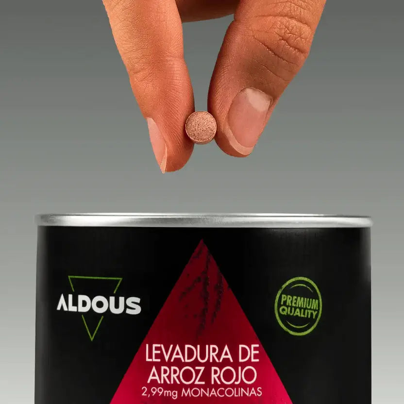 Aldous Bio Aldous Roter Hefereis mit Coenzym Q10, 400 Tabletten