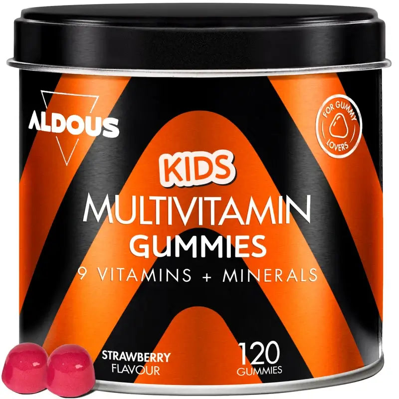 Aldous Bio Multivitamine für Kinder in Gummibärchen, 120 Gummibärchen