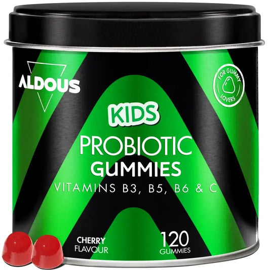 Aldous Bio Probiotika mit Vitaminen für Kinder in Gummibärchen, 120 Gummibärchen
