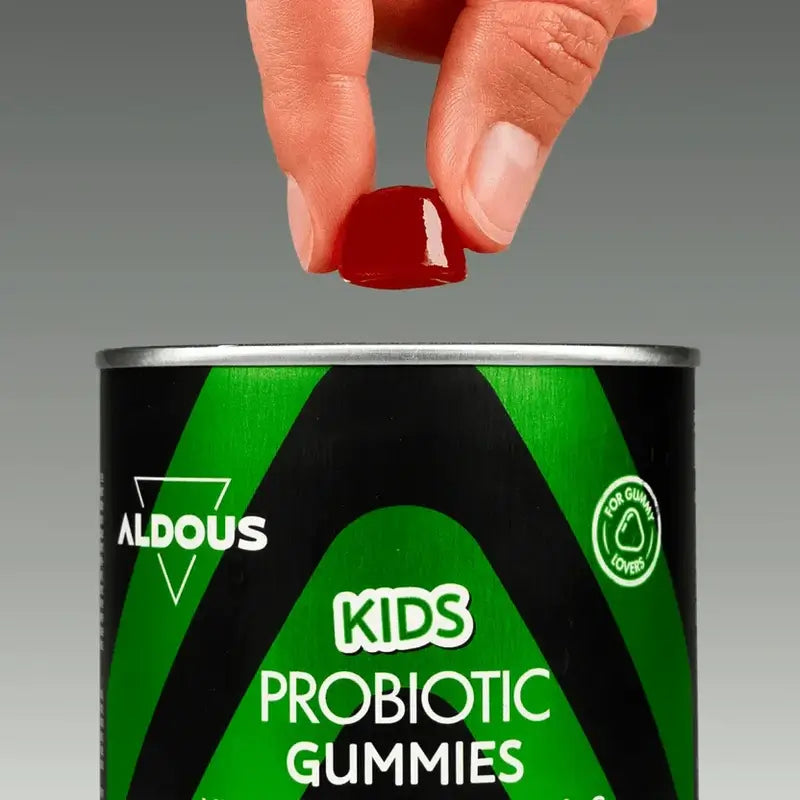 Aldous Bio Probiotika mit Vitaminen für Kinder in Gummibärchen, 120 Gummibärchen