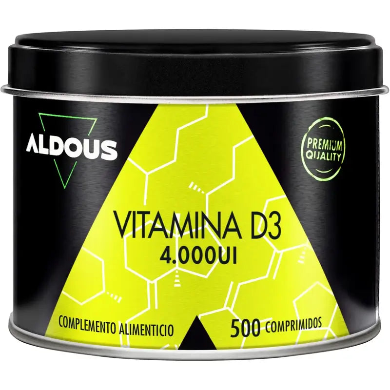 Aldous Bio Vitamin D3 4000 Ui Aldous , 500 Tabletten