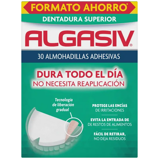 Algasiv Klebepads Obere Prothese 30 Stück