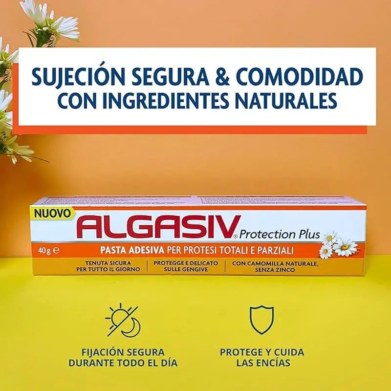 Algasiv Schutz Plus Klebepaste 40Gr