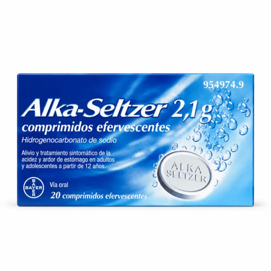 Alka Seltzer Antazidum 20 Brausetabletten