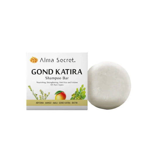 Alma Secret Gond Katira Solid Shampoo (Kräftigend, feuchtigkeitsspendend, Anti-Frizz)