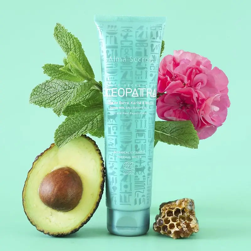 Alma Secret Cleopatra-Heel Moisturiser mit Eselsmilch, Avocado und Minze