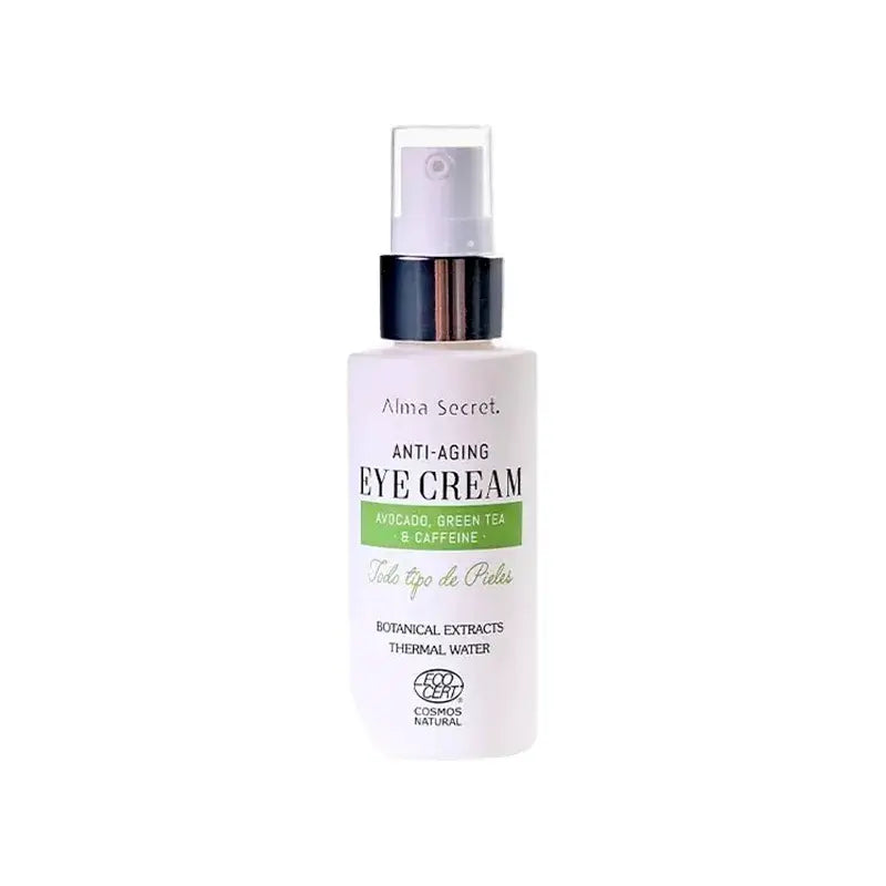 Alma Secret Anti-Aging Augenkontur mit Avocado, grünem Tee und Koffein