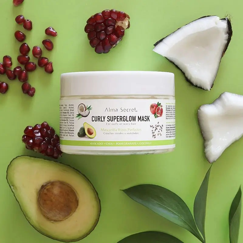Alma Secret Curly Superglow Mask (lockiges oder gewelltes Haar)