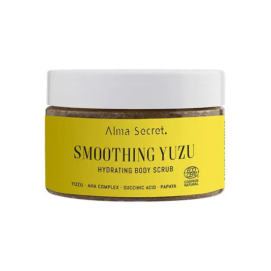 Alma Secret Yuzu Body Scrub mit Aha, Papaya-Enzymen und Bernsteinsäure