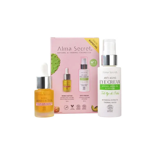 Alma Secret Pack Augenkontur Avocado 30 ml + Rose Cactus 10 ml