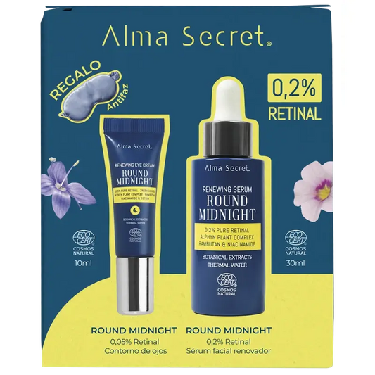 Alma Secret Pack Netzhautserum 0,2%, 30 ml + Netzhaut Augenkontur 10 ml + Maske