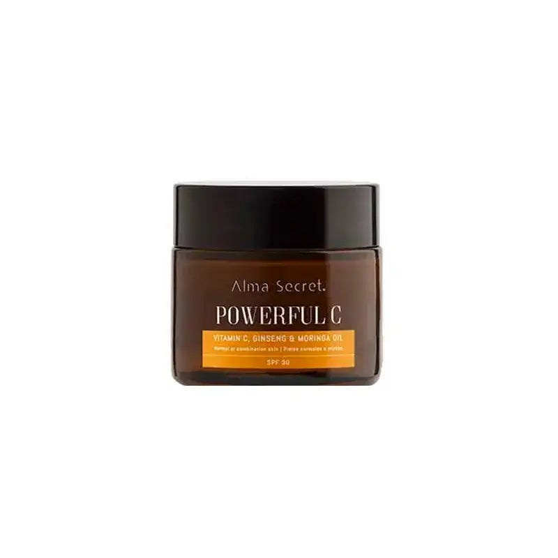 Alma Secret Powerful C mit Vitamin C, Ginseng und Moringa. LSF 30