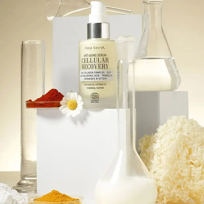 Alma Secret Cellular Recovery Serum 5% Kollagenkomplex, Q10, 4D Hyaluronsäure, Tremella, Ceramide & Ectoin