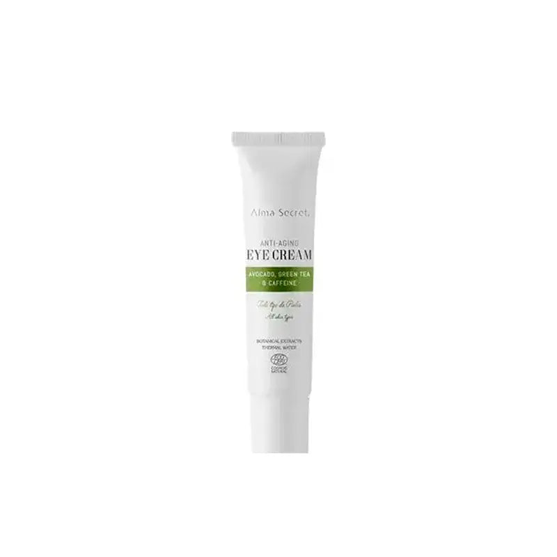 Alma Secret Anti-Aging Eye Contour Tube Avocado, Grüner Tee & Koffein