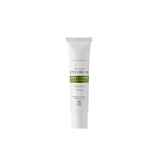 Alma Secret Anti-Aging Eye Contour Tube Avocado, Grüner Tee & Koffein