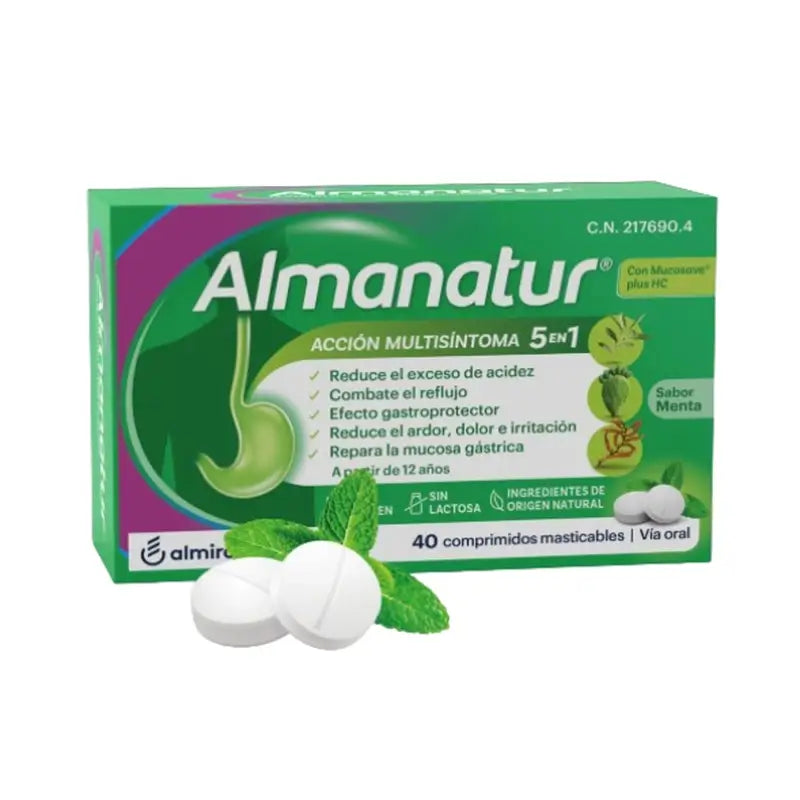 Almanatur Pfefferminz, 40 Tabletten