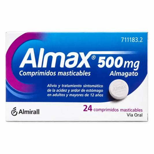 Almax 500 mg, 24 Kautabletten