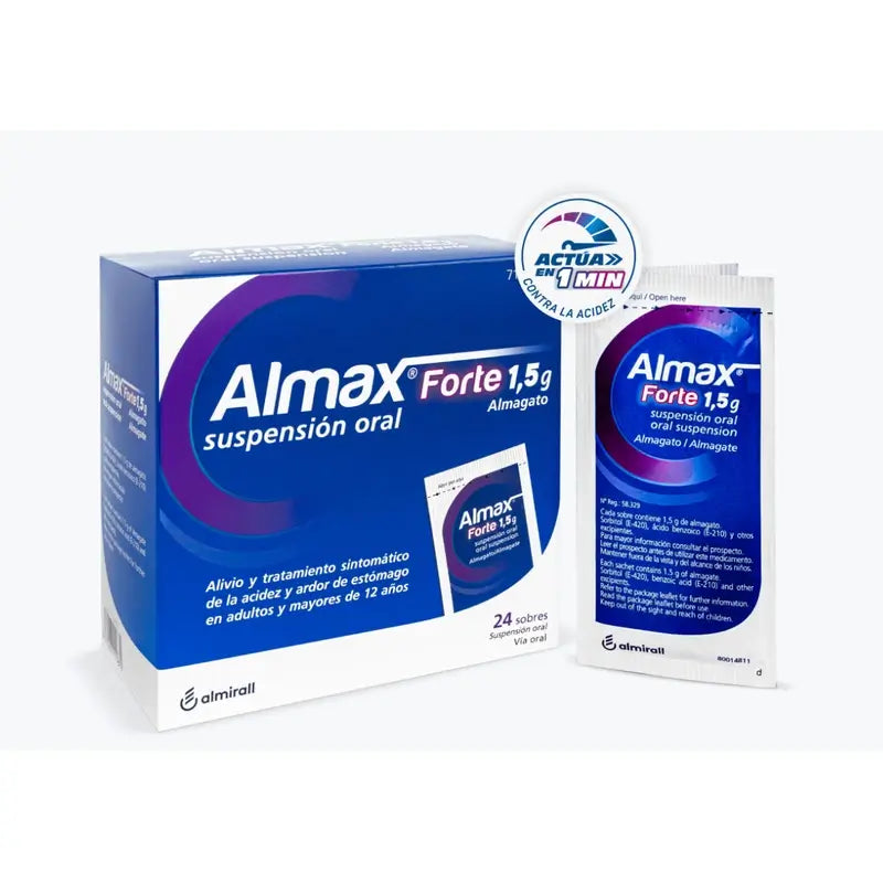 Almax Forte 1,5 g 24 Sachets Suspension zum Einnehmen