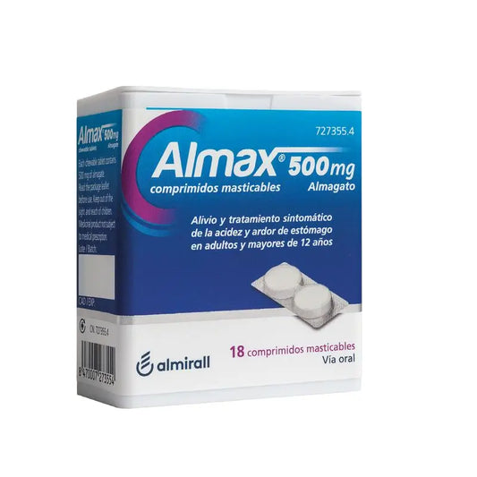 Almax Einzeldosis 500 mg, 18 Tabletten